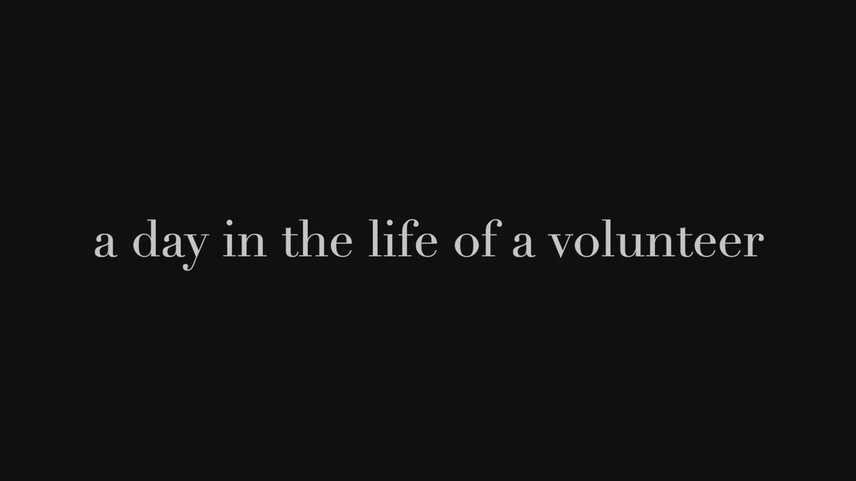 'Video thumbnail for MCP a day in the life of a volunteer'
