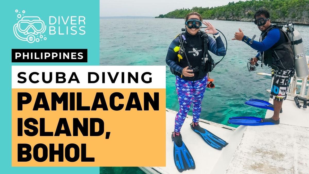 'Video thumbnail for Scuba Diving Pamilacan Island Bohol Phililppines with Philippine Fun Divers'