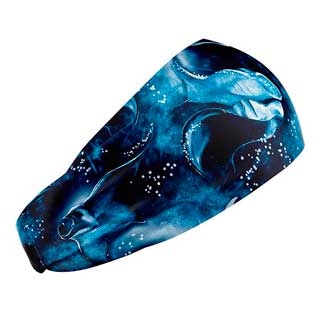 Scuba Diving Hair Care Tip: Use Manta Mayhem Headband by Space Fish Army